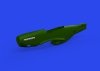 Eduard 672359 P-51D exhaust stacks w/ fairing PRINT EDUARD 1/72